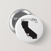 Santa Barbara Ronde Button 5,7 Cm (Voorkant /achterkant)