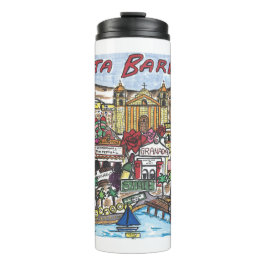 Santa Barbara Thermal Tumbler Thermosbeker