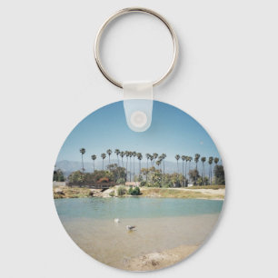 Santa Barbara's strand Sleutelhanger