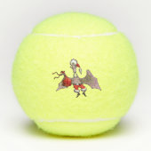 Santa Bat Penn tennisballen (Voorkant)