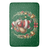  Santa Bath Mat (Voorkant Verticaal)