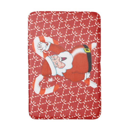 Santa Bath Mat (Voorkant Verticaal)