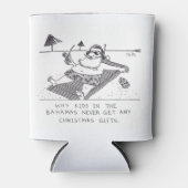 Santa Beach Time can cooler (Voorkant)