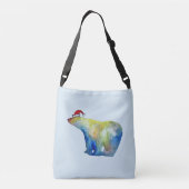 Santa Beer Custom All-Over-Print Cross Body Bag Crossbody Tas (Achterkant)