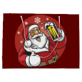 Santa Beer Groot Cadeauzakje (Achterkant)