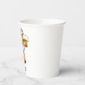 Santa Beer Rendier Kerstmis Papieren Bekers (Links)