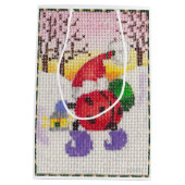 Santa Beetle geschenkzak Medium Cadeauzakje (Achterkant)