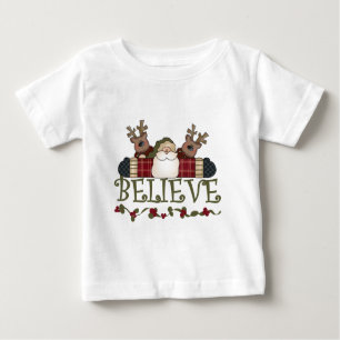 Santa Believe T-shirts en cadeautjes