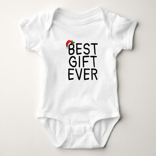 Santa Beste cadeau ooit Baby Bodysuit (Voorkant)