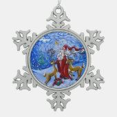 "Santa, Beste" Ornament (Voorkant)