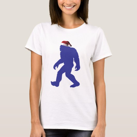 Santa-Bigfoot T-shirt (Voorkant)