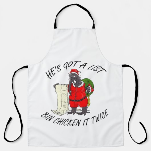 Santa Bin Kip Schort (Voorkant)