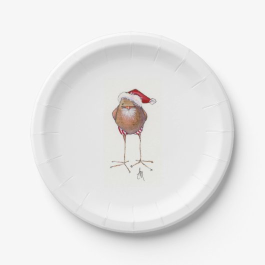 Santa bird bord (Voorkant)