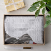 Santa Black Lab Hond Feestelijke Kerstvakantie Tissuepapier (Geschenk)