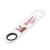 Santa Bottoms Up Fête de Noël drôle de fête (Devant angulaire)