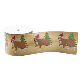 Santa Boxer Grosgrain Lint