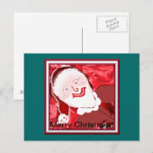 Santa Briefkaart (Voorkant / Achterkant)