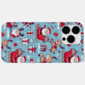 Santa Bring cadeau Case-Mate iPhone Case (Achterkant (horizontaal))