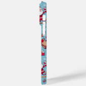 Santa Bring cadeau Case-Mate iPhone Case (Achterkant / Links)