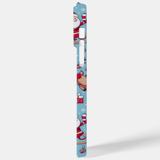 Santa Bring cadeau Case-Mate iPhone Case (Achterkant / Links)