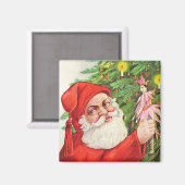 Santa Brings Gifts  Magnet Magneet (Voorkant / Achterkant)
