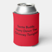 Santa Buddy Blikjeskoeler (Blikje Achterkant)
