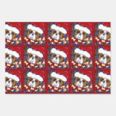 SANTA BULLDOG INPAKPAPIER VEL (Voorkant 2)