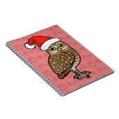 Santa Burrowing Owl Notitieboek (Rechterzijde)
