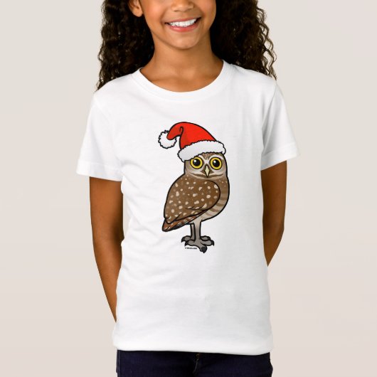 Santa Burrowing Uil T-shirt (Voorkant)