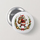 Santa Button (Voorkant /achterkant)