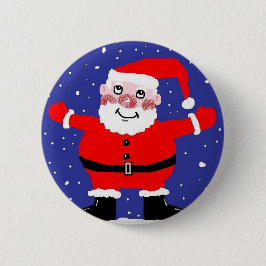 SANTA BUTTON OF BADGE