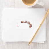 SANTA CADEAU LABEL van SHARON SHARPE (Insitu)