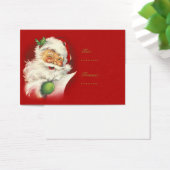 Santa Cadeau Labels Visitekaartjes (Bureau)