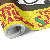 Santa - cadeaupapier (Rol Hoek)