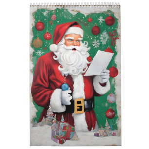 Santa Calander voor kerstcadeau Kalender