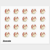  Santa Candy Cane Vakantie Sticker (Vel)