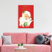 Santa  Canvas Print (Insitu (Woonkamer))