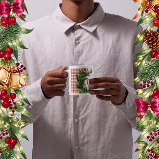 Santa Cap Baseball Dad Personalized Koffiemok