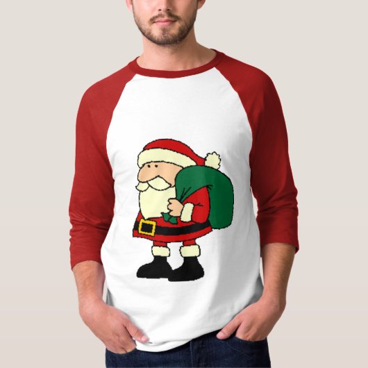 Santa Carry T-shirt (Voorkant)