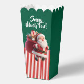 Santa Carrying Gift Sack Bedankdoosjes (Achterkant)