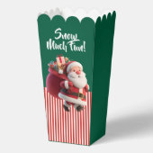 Santa Carrying Gift Sack Bedankdoosjes (Voorkant)