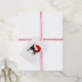 Santa Cat Gift Labels Cadeaulabel (Met Touw)