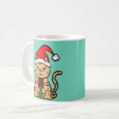 Santa Cat-Mok Koffiemok (Voorkant links)
