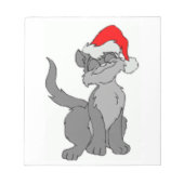 SANTA CAT NOTITIEBLOK (Voorkant)