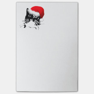 Santa Cat Post-It-notes Post-it® Notes