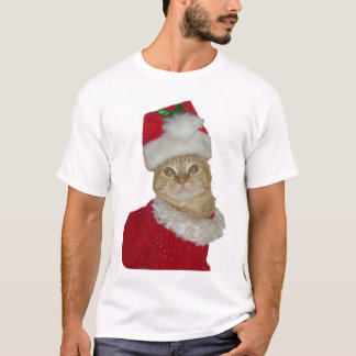 Santa Cat shirt