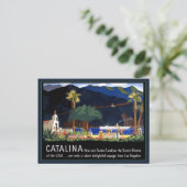 Santa Catalina California Briefkaart (Staand voorkant)