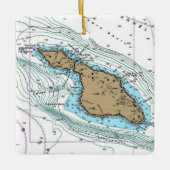 Santa Catalina Keramisch Ornament (Voorkant)