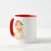 Santa Cheer Mug – Festive Holiday Design (Devant gauche)