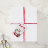 Santa Christmas Gift Label Cadeaulabel (Met Touw)